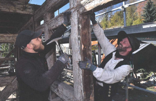 Freilichtmuseum Sachsens Mitte, Ausschnitt Spendenblatt