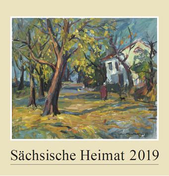 kalender 2019 – Werner Haselhuhn (1925–2007), Herbst, 1959, Ölgemälde, 79 x 65,5 cm, privat, Foto: Herbert Boswank, Dresdenl kalender 2019 – Titelbild: Werner Haselhuhn (1925–2007), Herbst, 1959, Ölgemälde, 79 x 65,5 cm, privat, Foto: Herbert Boswank, Dresden