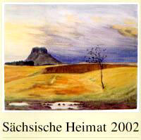 Kalender 2002 – Titelbild: Lilienstein im Gewitter, Aquarell, Johannes Heinrich Fischer (1904–1993) Kalender 2002 – Titelbild: Lilienstein im Gewitter, Aquarell, Johannes Heinrich Fischer (1904–1993)