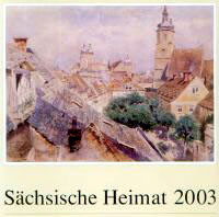 Kalender 2003 – Titelbild: Blick auf Wurzen, Aquarell, Richard Püttner (1842-1913) Kalender 2003 – Titelbild: Blick auf Wurzen, Aquarell, Richard Püttner (1842-1913)