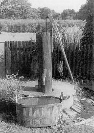 Wasserpumpe im Rietschener Freilichtmuseum