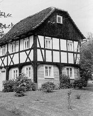 Umgebindehauslandschaft Oberlausitz – Beispiel für Ständerbau