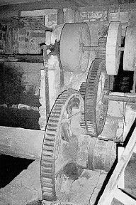 Die Niedermühle in Hinterhermsdorf – Eingeweide der Mühle im heutigen Zustand