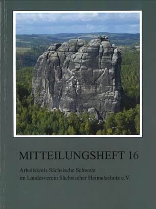 Mitteilungsheft 16 des AK Sächsische Schweiz