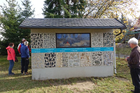 Gesteinswand Johnsdorf, Foto: Jürgen Dittrich