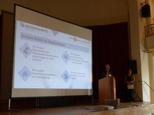 Jahreshauptversammlung 2023, Denkmalnetz, Volkshaus Döbeln,  Foto: Jean-Pierre Kunath