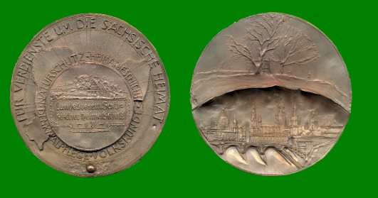 Ehrenmedaille des Landesvereins sächsischer Heimatschutz e.V.